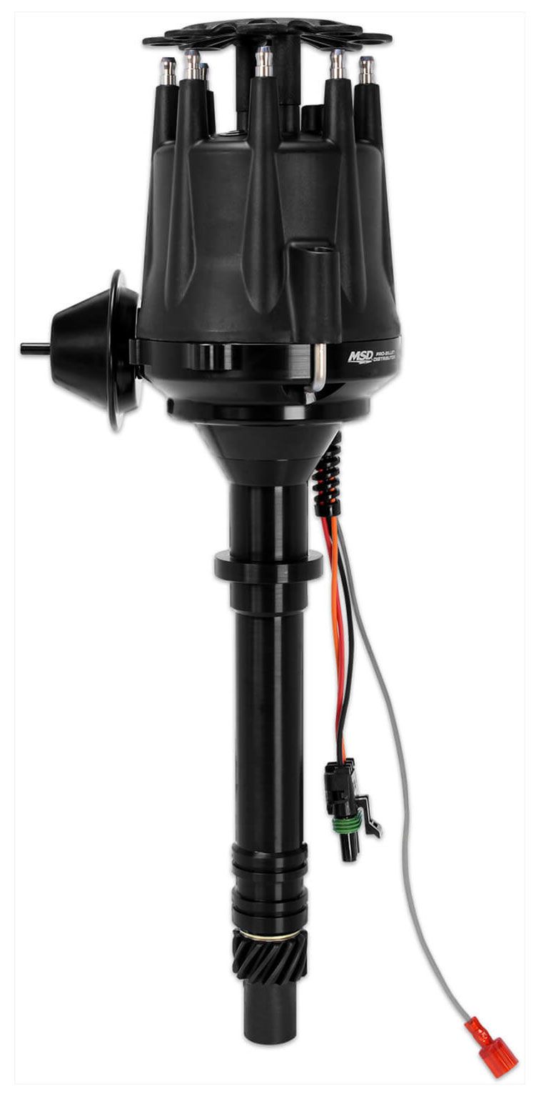 Pro-Billet Ready-To-Run Distributor - Black Cap
