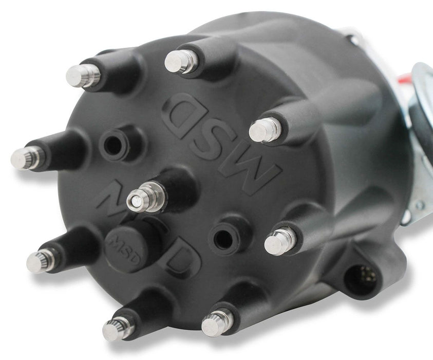 Pro-Billet Ready-To-Run Distributor - Black Cap