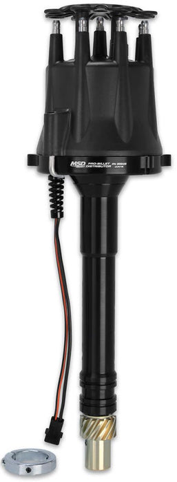 MSD Pro-Billet Locked Out Distributor, Black