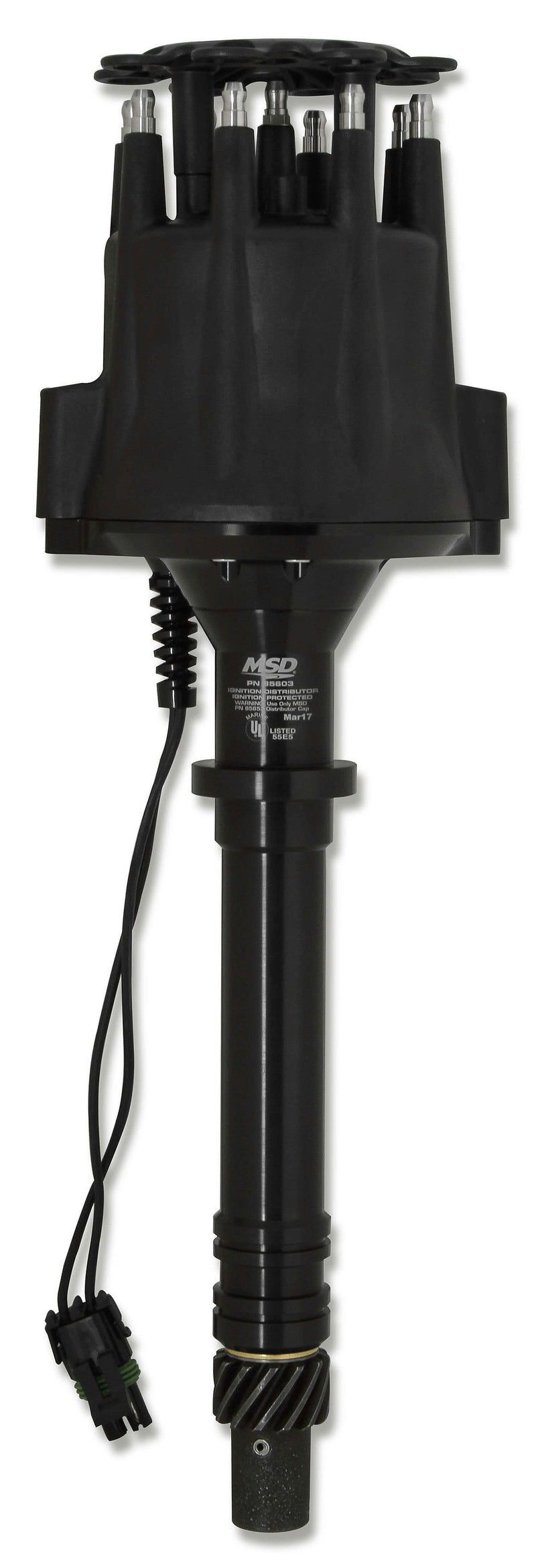 Pro-Billet Marine Distributor - Black