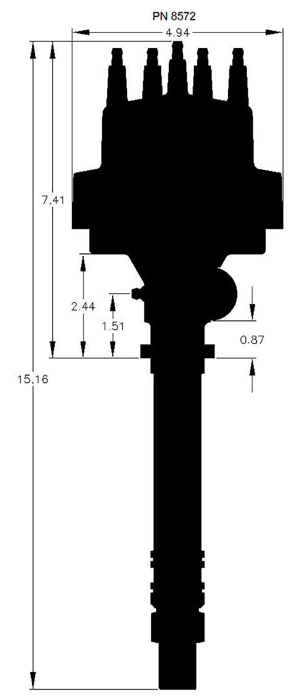 Pro-Billet Tach Drive Distributor