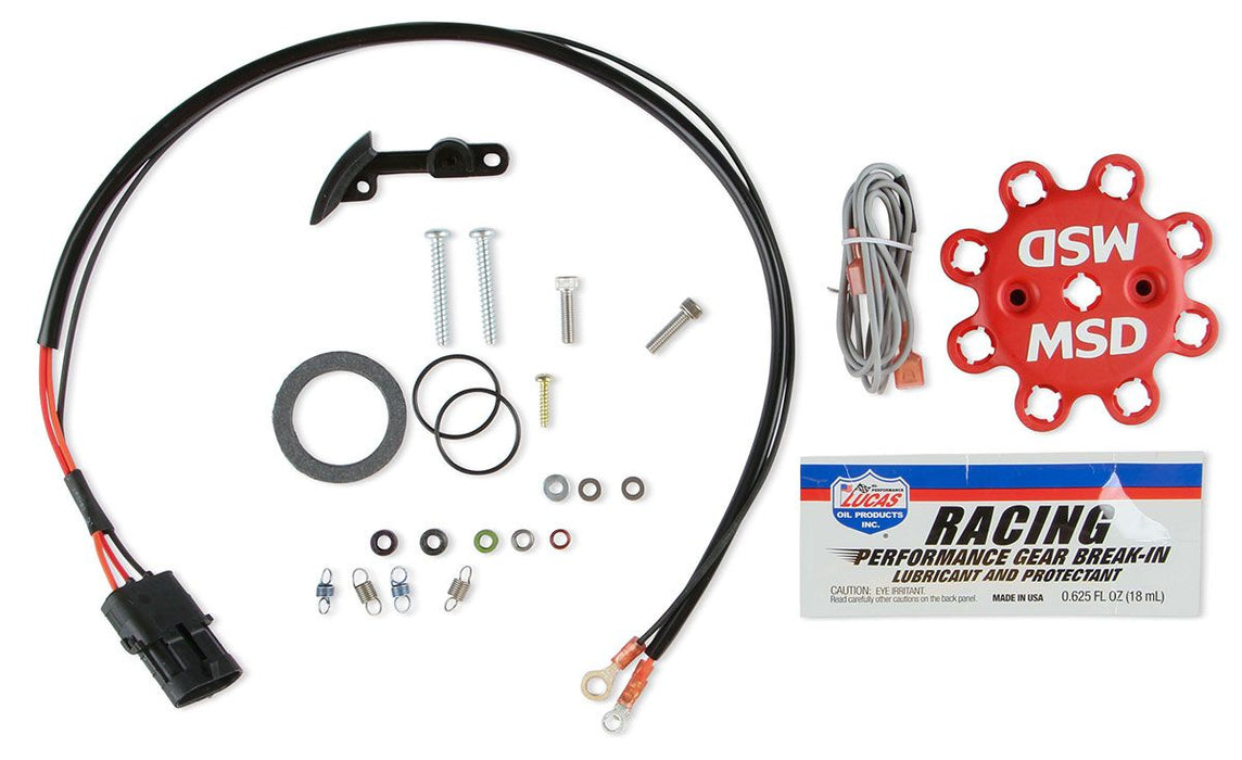 MSD Pro-Billet Ready-To-Run Distributor with Vacuum Advance