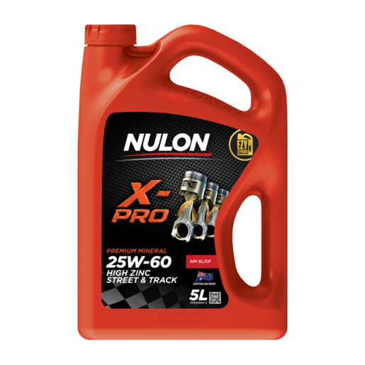 NULON X-PRO PREMIUM MINERAL 25W-60 STREET AND TRACK XPR25W60-5