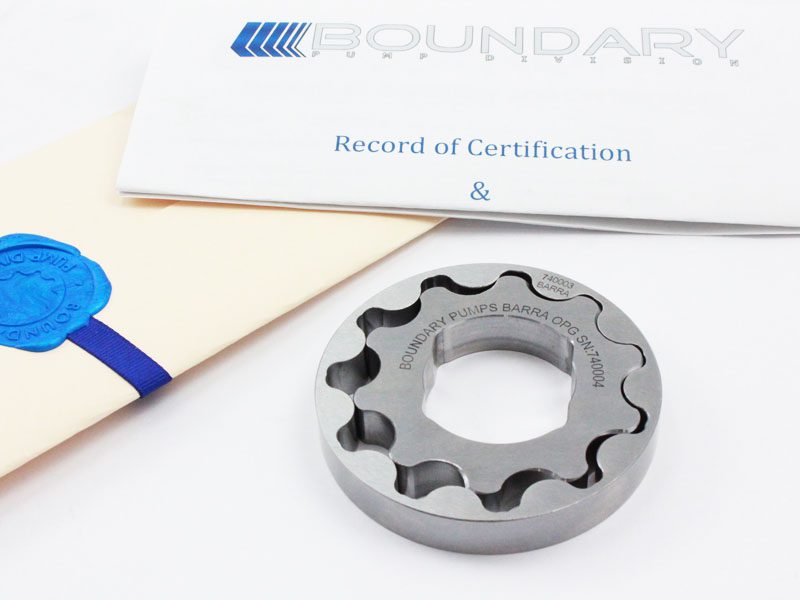 Plazmaman Ford Coyote 5.0L Billet Oil pump gear set - Certified quality.