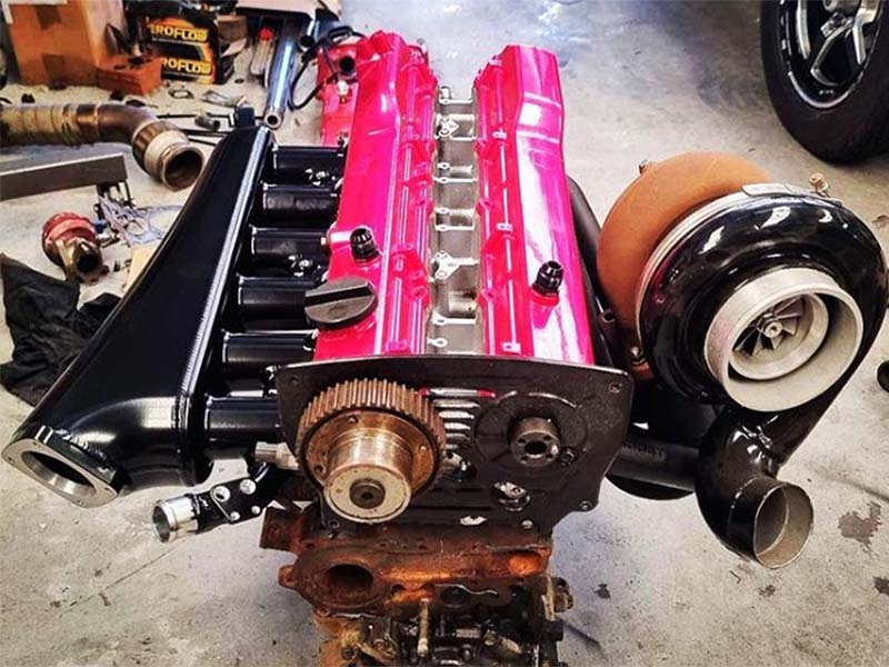 RB25 R33 and NEO Billet Runner Inlet Manifold - 6-Injector
