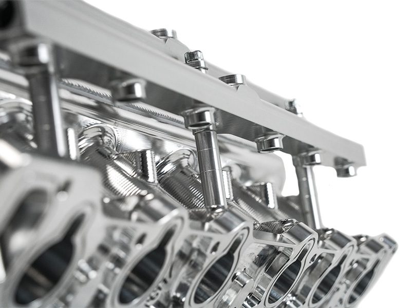 RB30 - Single Cam Billet Inlet Manifold - 12 Injector Twin Rail