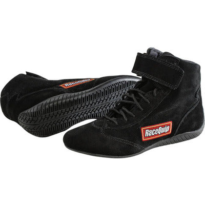 RaceQuip Driving Shoe, 303 Series, Mid-Top, SFI 3.3/5, Suede Outer