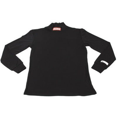 Racequip underwear Top, SFI 3.3, Long Sleeve, High Collar, Fire Retardant Blend