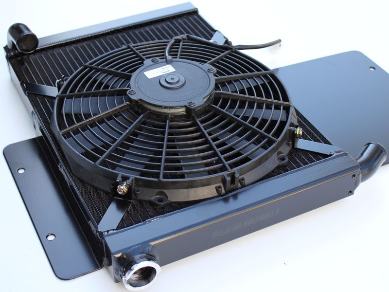 Drag Car Radiator - Billet tanks - Compact
