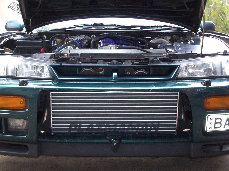 S14/15 Competition Swept Back Tube & Fin Intercooler Kit