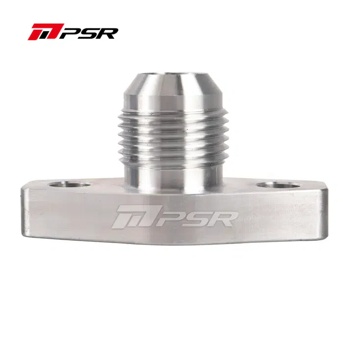 Pulsar -12AN oil drain flange kit for turbochargers

Turbo oil return flange for Pulsar 300 and 363 models

Precision oil drain flange kit with -12AN fitting

Turbo oil line flange for Pulsar 366, 369, 372 turbos

Pulsar oil drain flange kit with fittings and hardware

