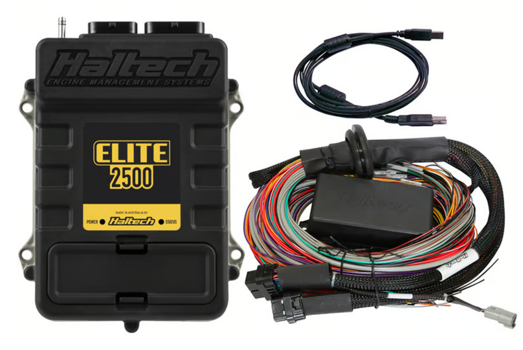 Elite 2500 + Premium Universal Wire-in Harness Kit Length: 2.5m (8')