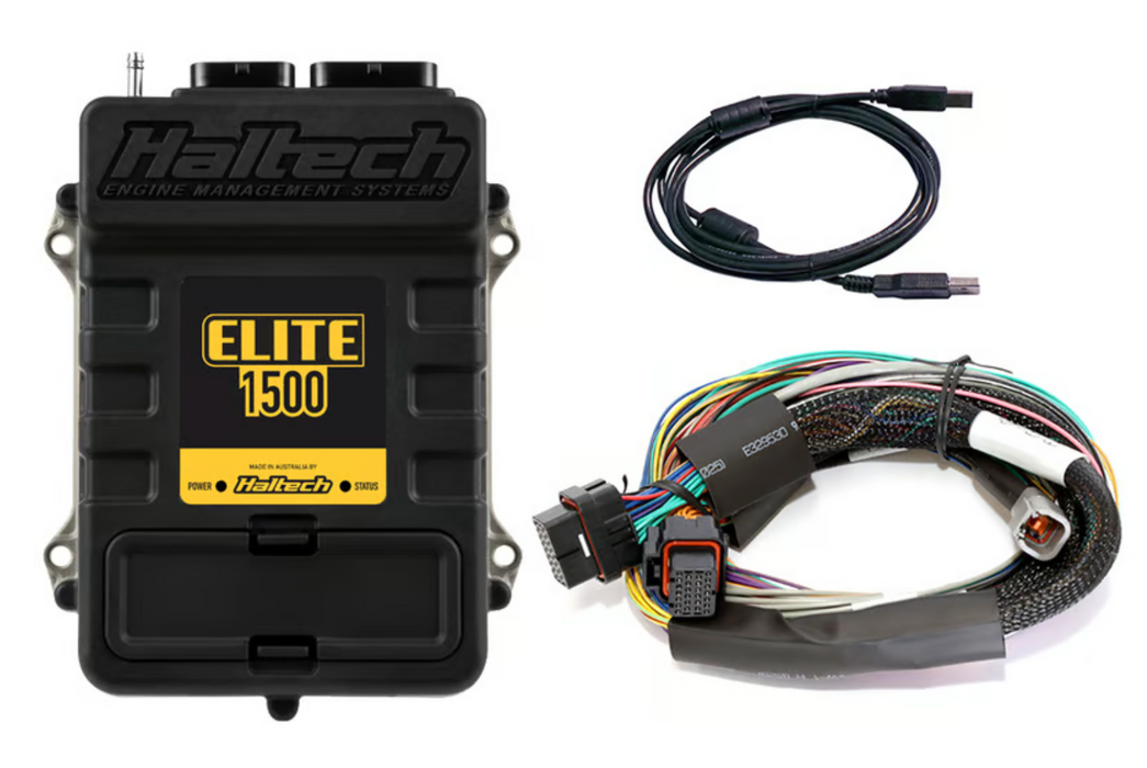 Elite 1500 + Basic Universal Wire-in Harness Kit Length: 2.5m (8')