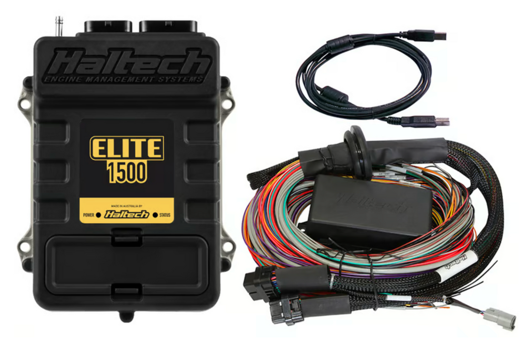 Elite 1500 + Premium Universal Wire-in Harness Kit Length: 2.5m (8')