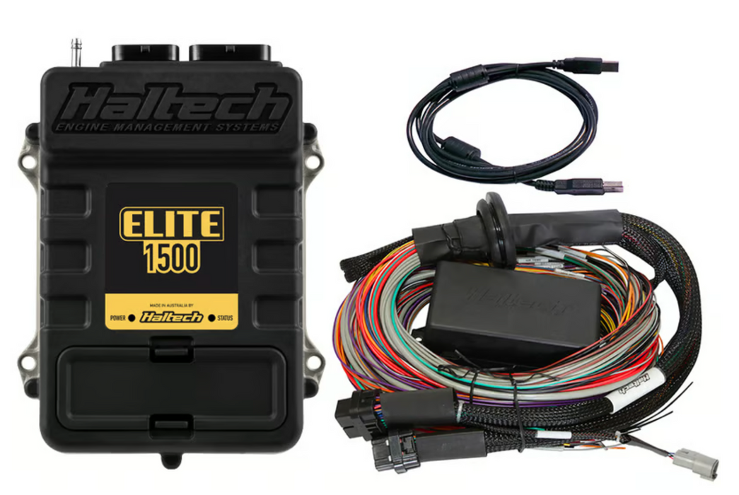 Elite 1500 + Premium Universal Wire-in Harness Kit Length: 5.0m (16')