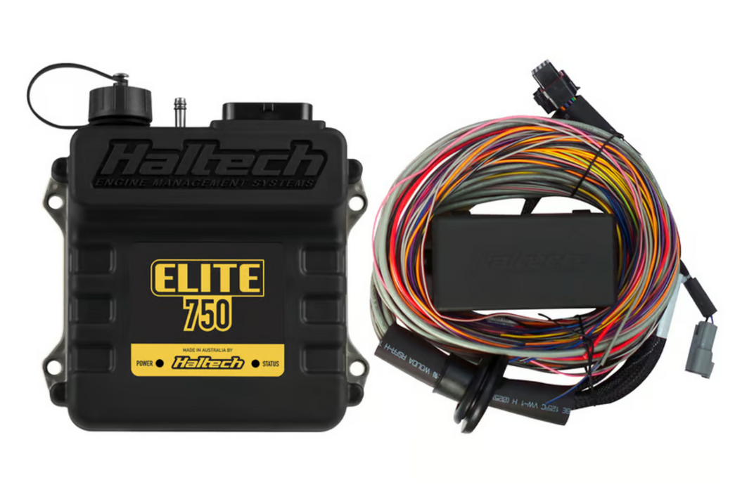 Elite 750 + Premium Universal Wire-in Harness Kit Length: 2.5m (8')