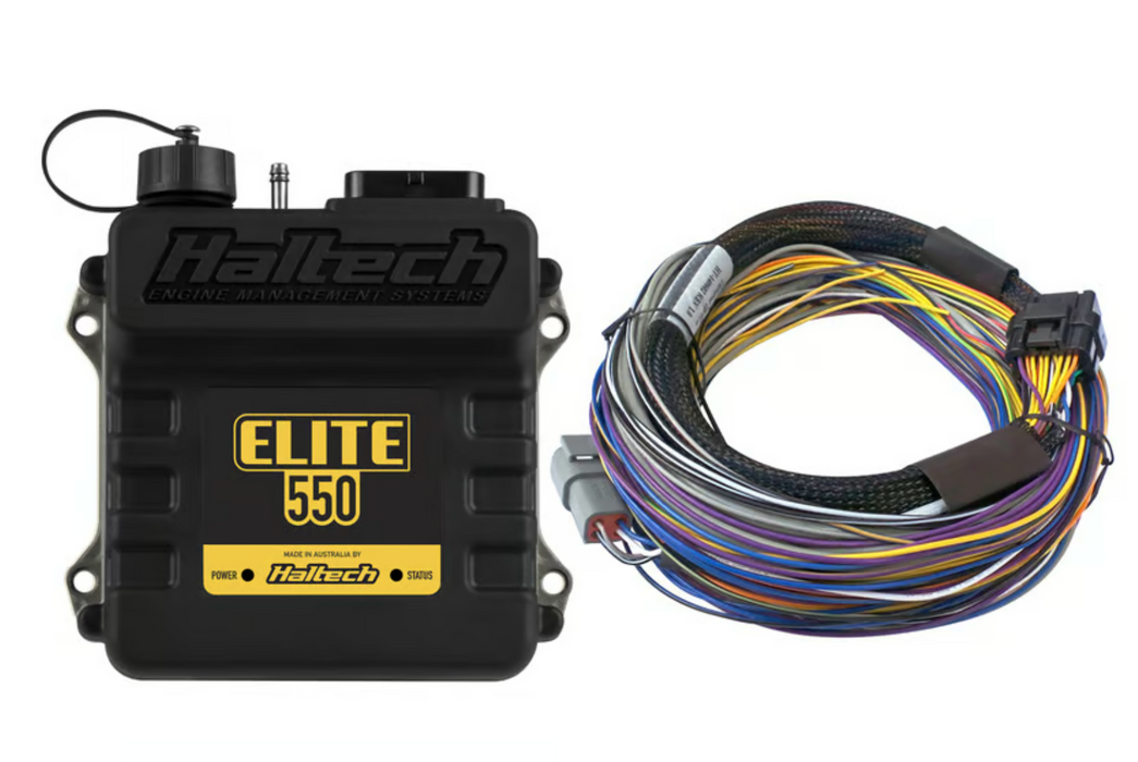 Elite 550 + Basic Universal Wire-in Harness Kit Length: 2.5m (8')