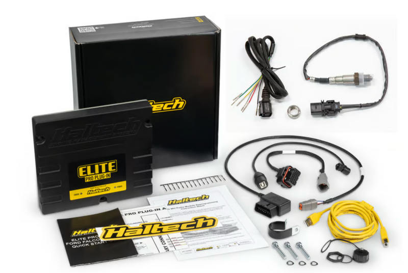 Elite PRO Plug-in ECU - Ford Falcon i6 "Barra" + Onboard Wideband Sensor Kit Length: 2.5m (8')