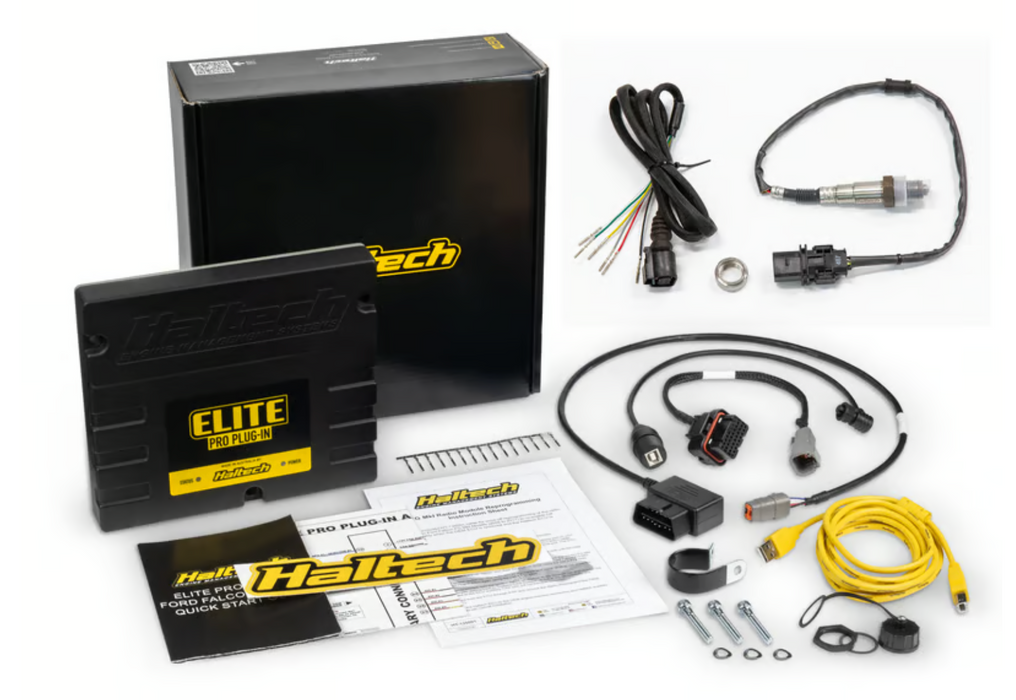 Elite PRO Plug-in ECU - Ford Falcon i6 "Barra" + Onboard Wideband Sensor Kit Length: 2.5m (8')