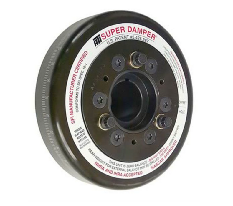 Blower Super Damper Harmonic Balancer SFI Approved - Steel