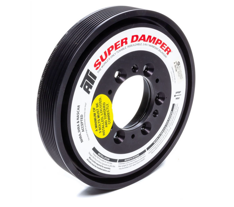 Super Damper Harmonic Balancer 8" Dia. SFI Approved