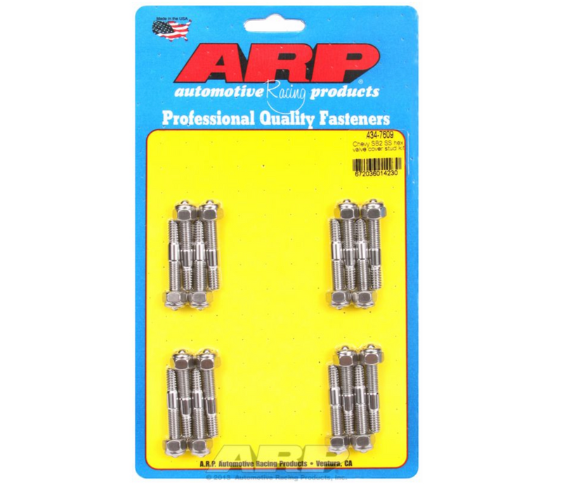 Valve Cover Stud Kit, Hex Nut S/S