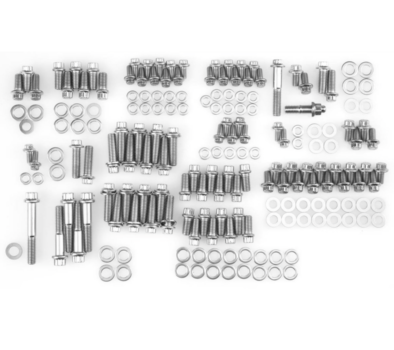 Engine Accessory Bolt Kit, 12-Point Head S/S