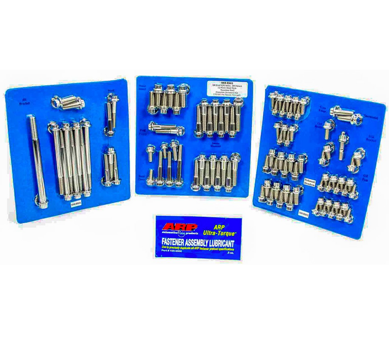 Engine Accessory Bolt Kit, 12-Point Head S/S