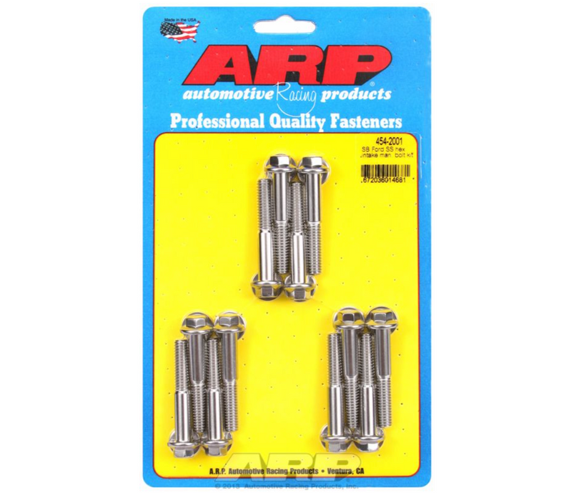 Intake Manifold Bolt Kit, Hex Head S/S