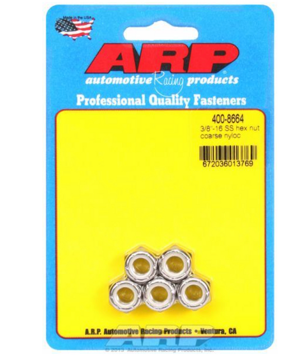 S/S Hex Nyloc Nuts