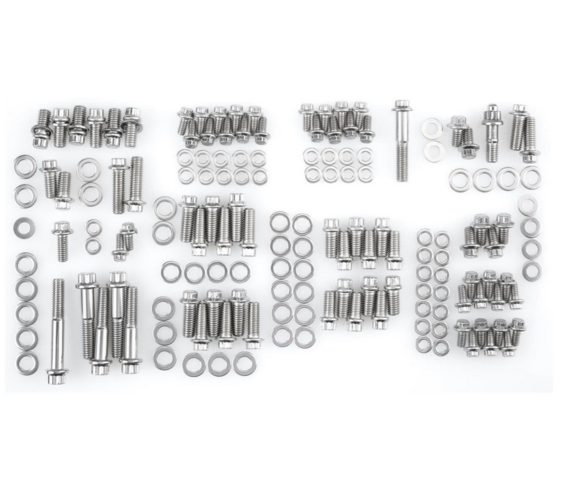 Engine Accessory Bolt Kit, 12-Point Head S/S
