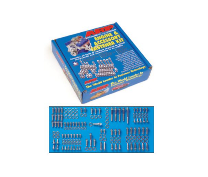 Engine Accessory Bolt Kit, 12-Point Head S/S