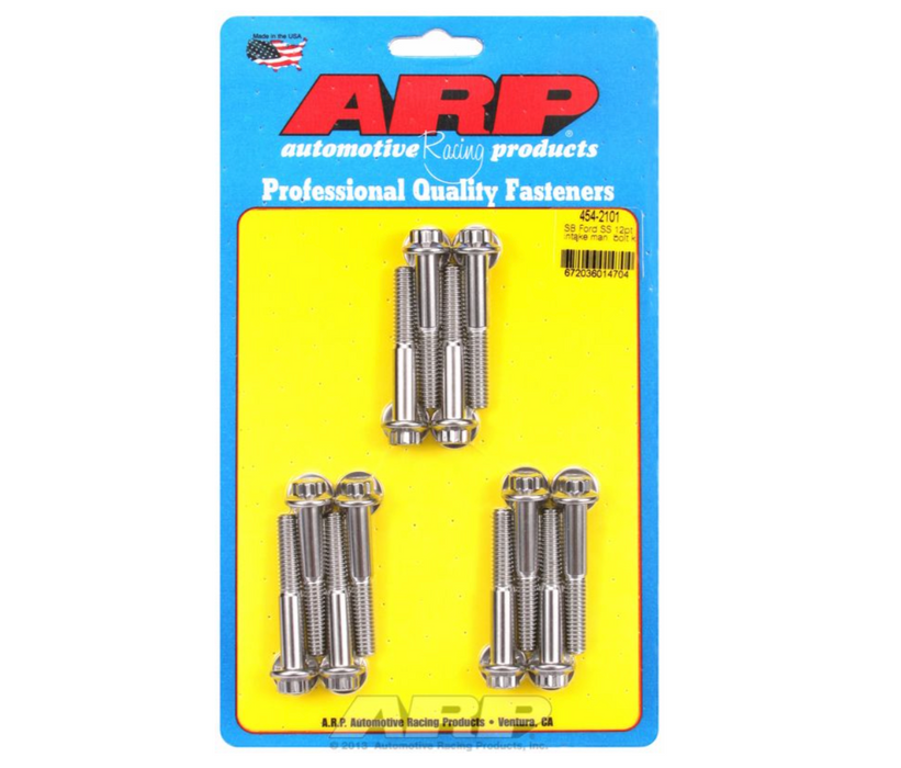 Intake Manifold Bolt Kit, 12-Point Head S/S