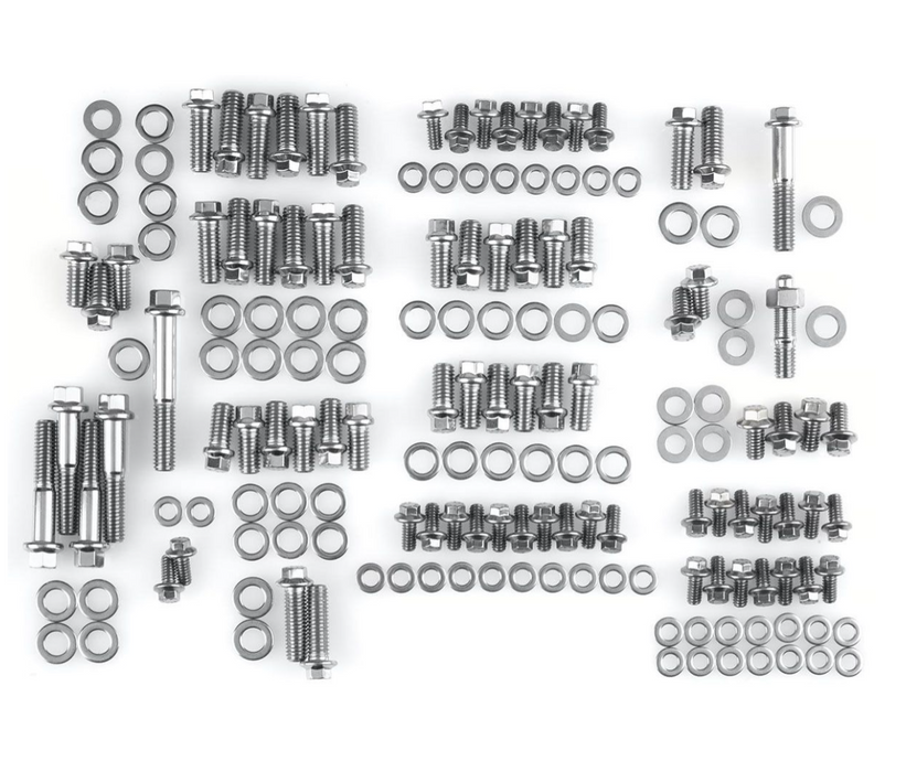 Engine Accessory Bolt Kit, Hex Head S/S