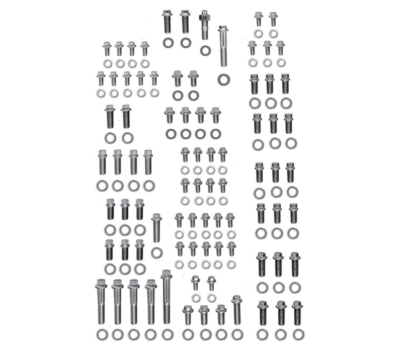 Engine Accessory Bolt Kit, Hex Head S/S