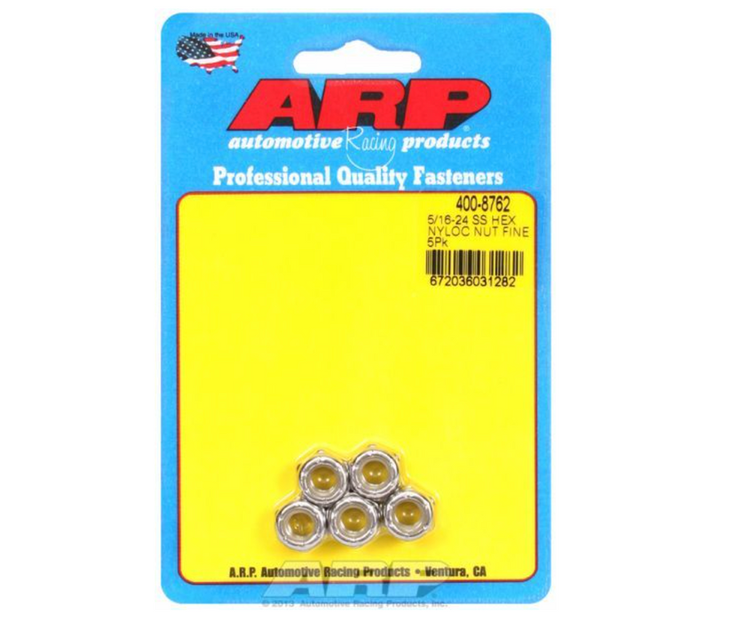 S/S Hex Nyloc Nuts