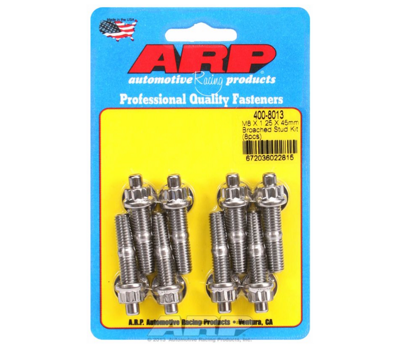 Accessory Stud Kit, 12-Point Nut S/S