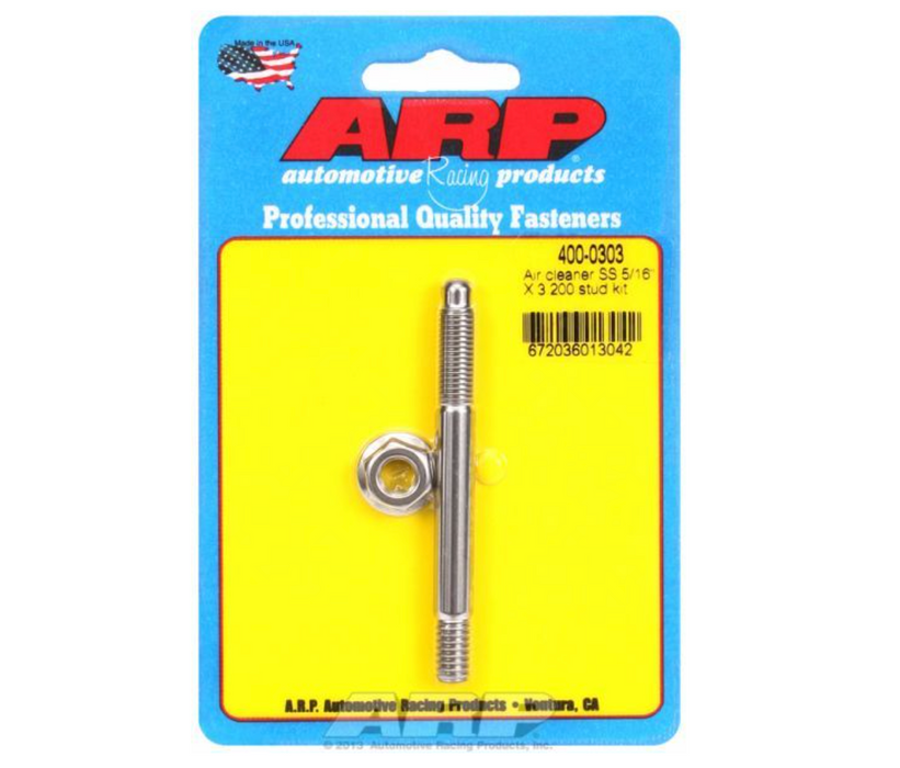 S/S Air Cleaner Stud Kit