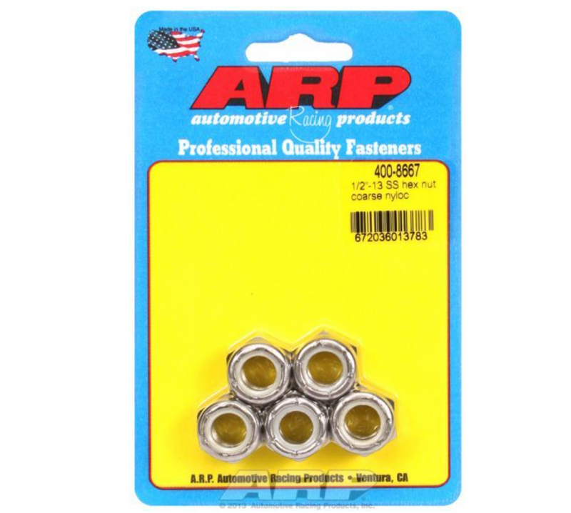 S/S Hex Nyloc Nuts