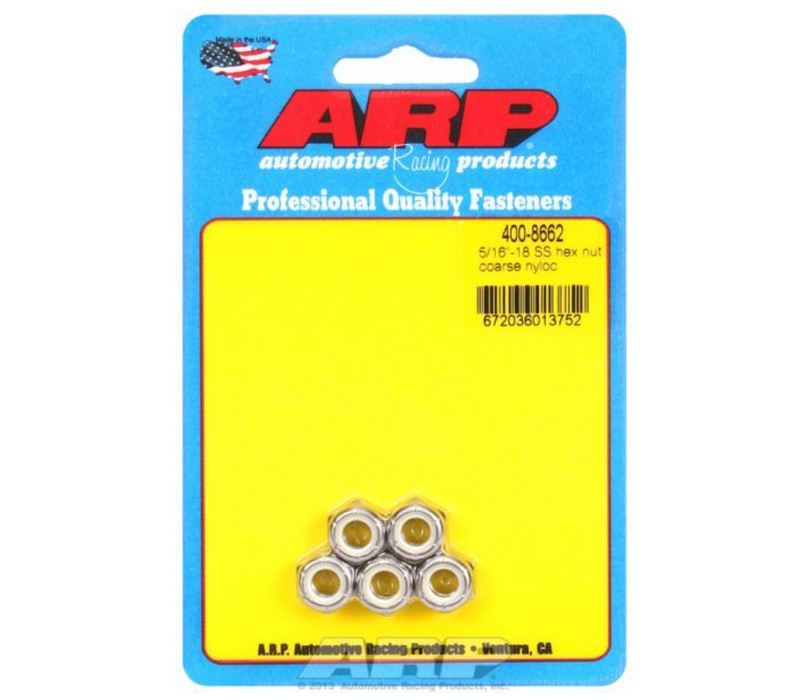 S/S Hex Nyloc Nuts