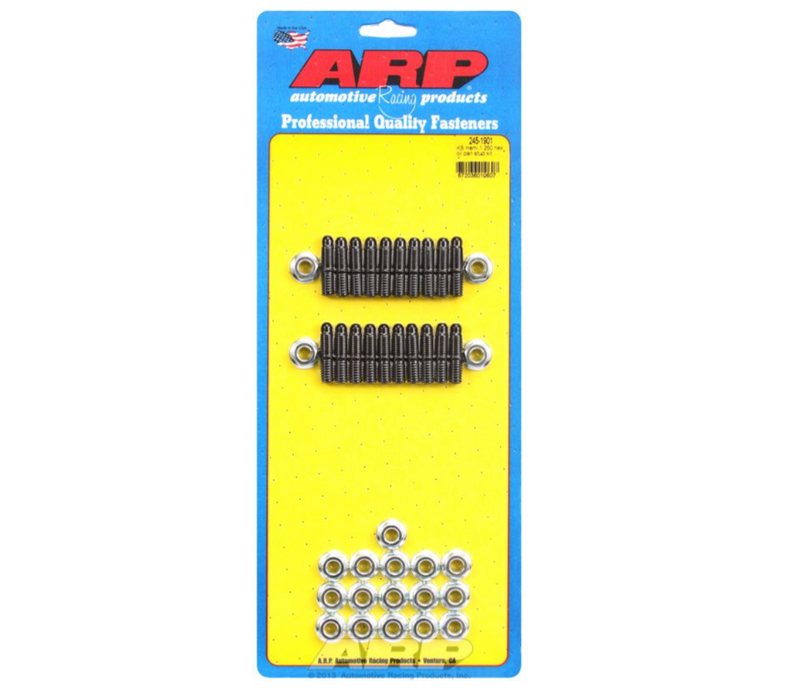 Oil Pan Stud Kit, Hex Head Black Oxide