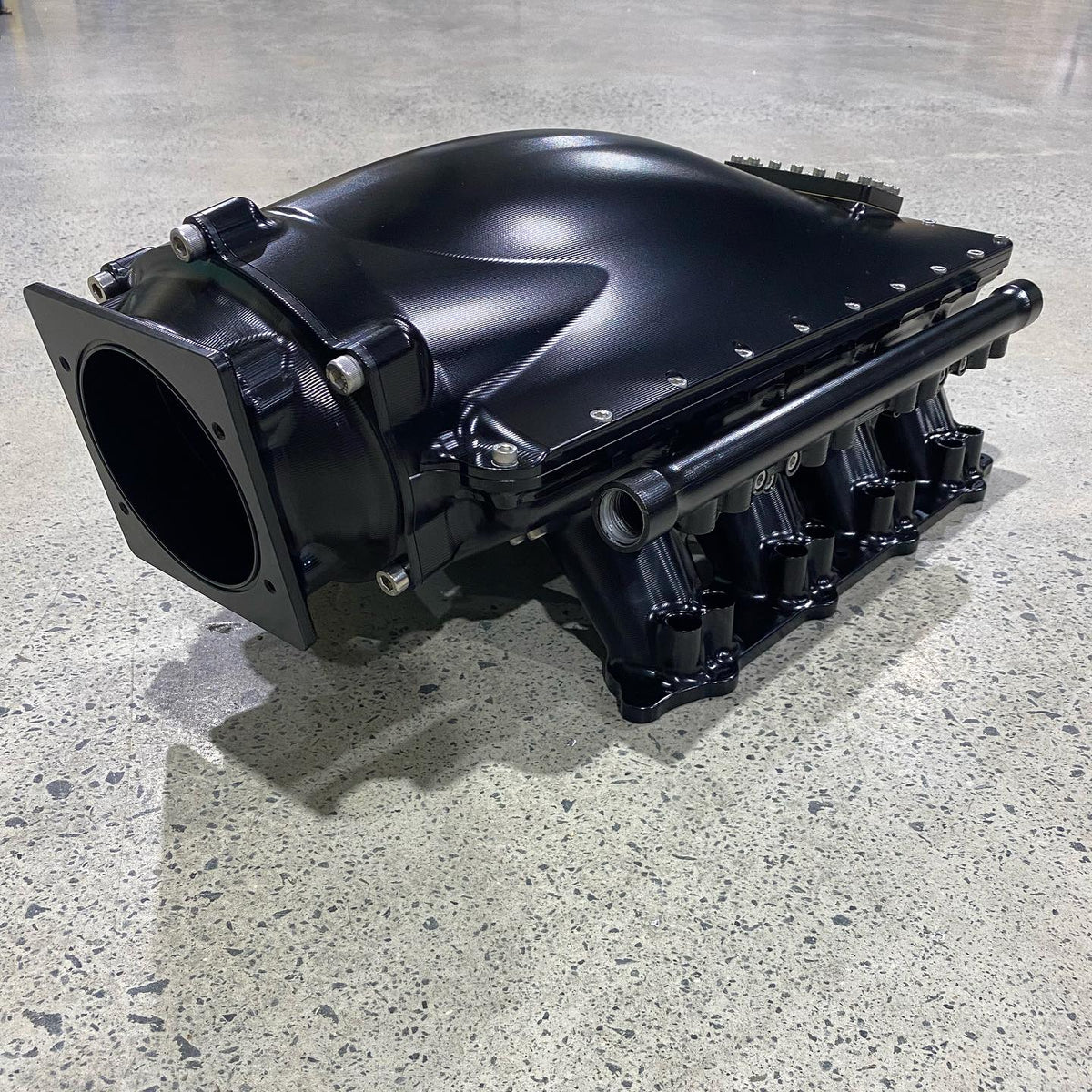 SHAUNS CUSTOM ALLOY COYOTE BILLET INTAKE MANIFOLD — 1320 Motorsports