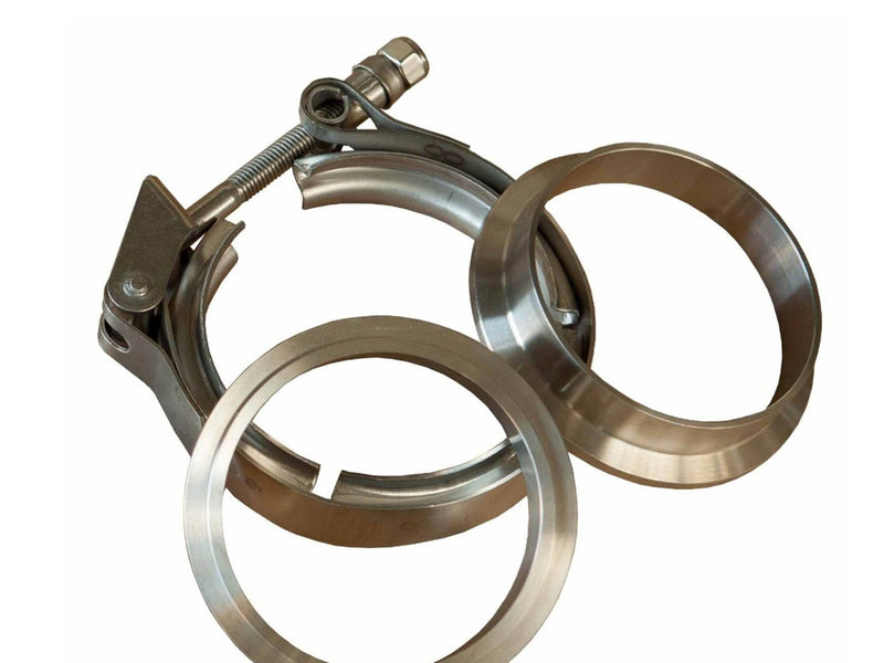 Plazmaman Titanium V-Band Flanges