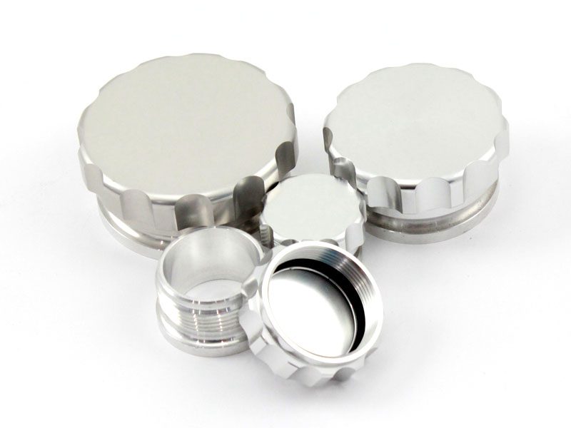 Aluminium Billet Cap and weld on neck.