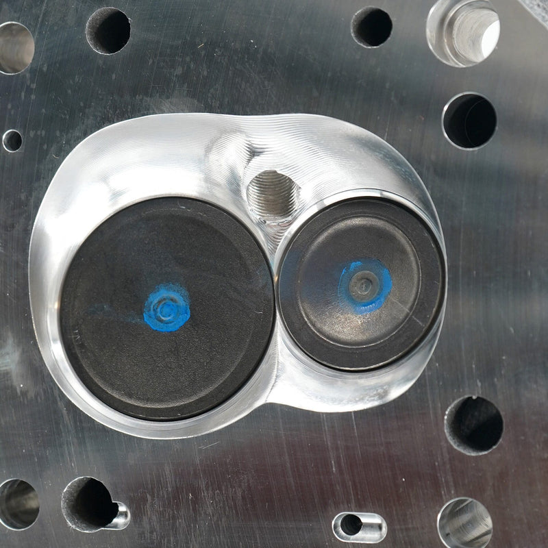 BTR LS1 Canted Valve 6-Bolt CNC Ported Assembled Cylinder Heads (Pair) - BTR-CVH1C-6A