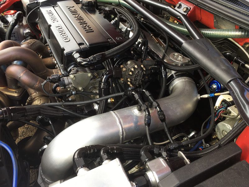 4G63 Evo 4-9 Billet Inlet Manifold - 8 Inj