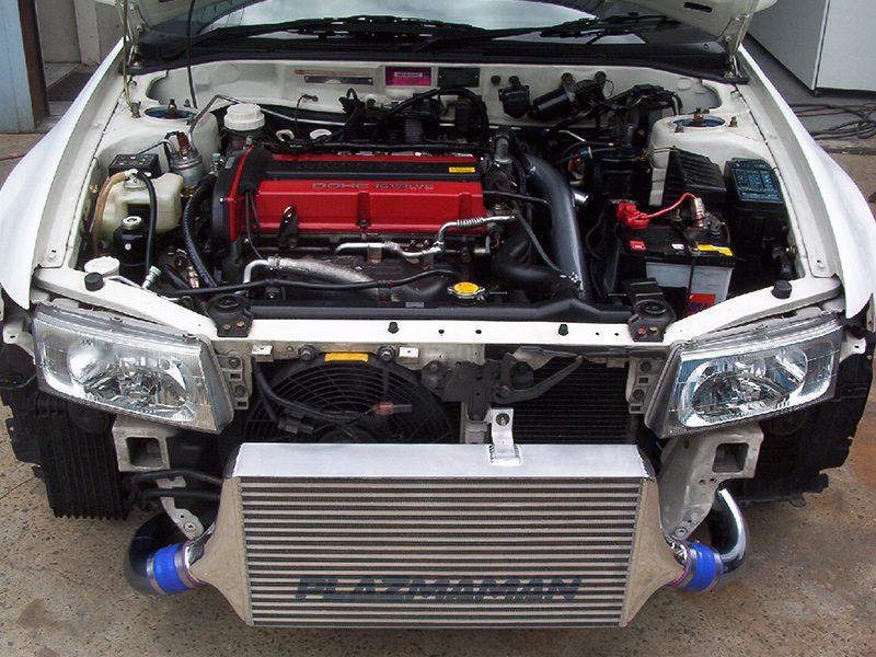Evo 4-6 RACE SPEC Swept Back Intercooler Kit