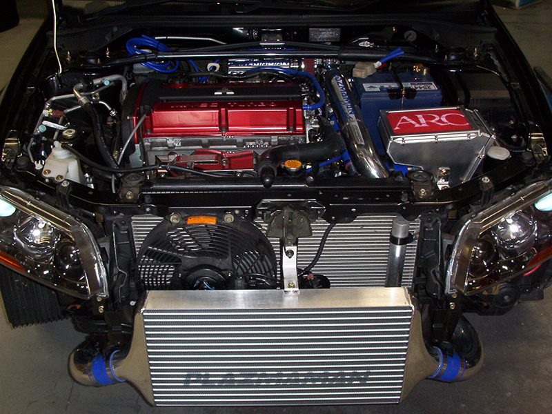 Evo 4-6 RACE Swept Back Intercooler