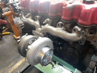 Pulsar Turbos - Ford SOHC Turbo Manifold Kit (PSR FG/FGX Barra Turbo Manifold + 6Boost SOHC to Barra manifold adaptor)
