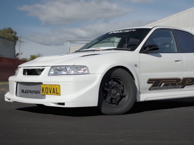 Evo 4-6 RACE Swept Back Intercooler